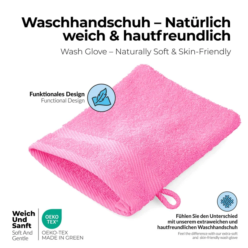 etérea 10er Pack Handtücher Carli Handtuch Bulkset