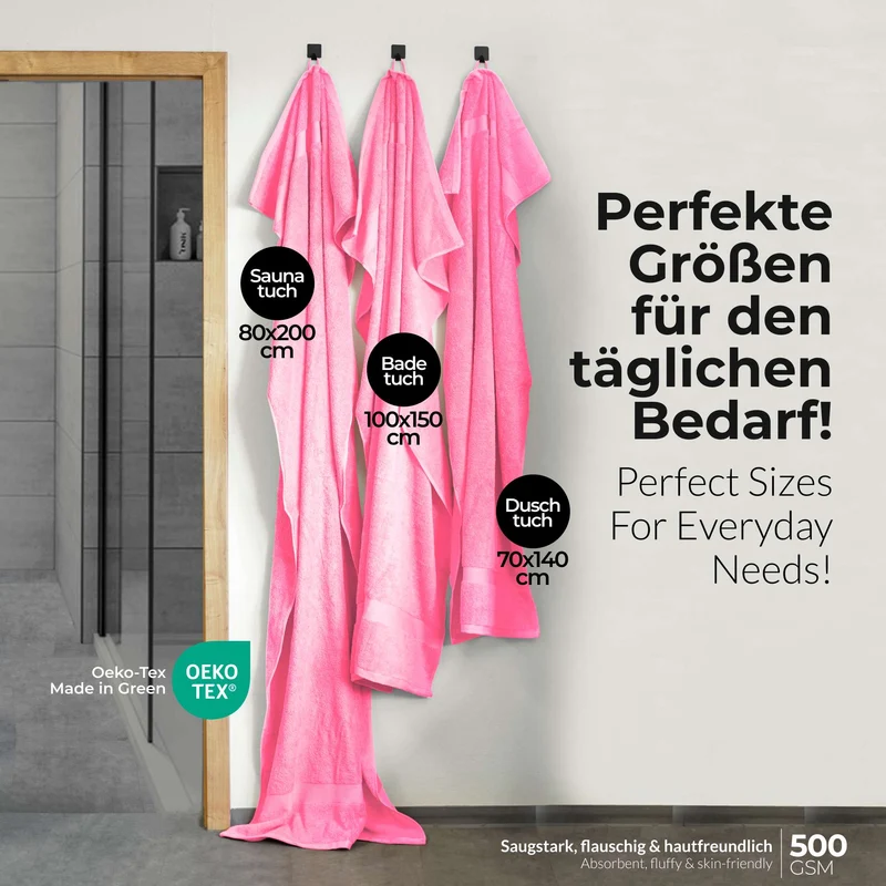 etérea 10er Pack Handtücher Carli Handtuch Bulkset