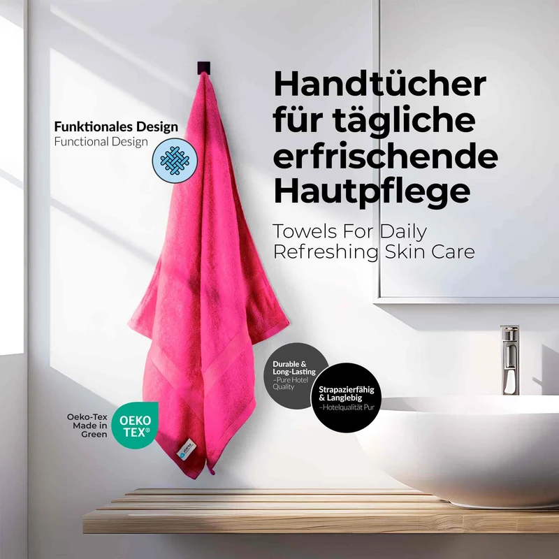 etérea 10er Pack Handtücher Carli Handtuch Bulkset