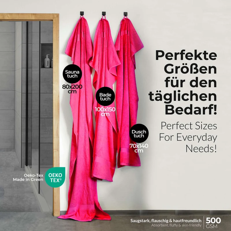 etérea 10er Pack Handtücher Carli Handtuch Bulkset