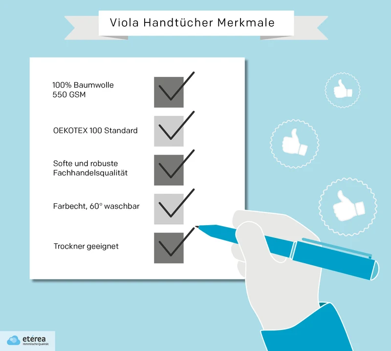 3 tlg. Baumwolle Handtuch-Set Viola alle Farben