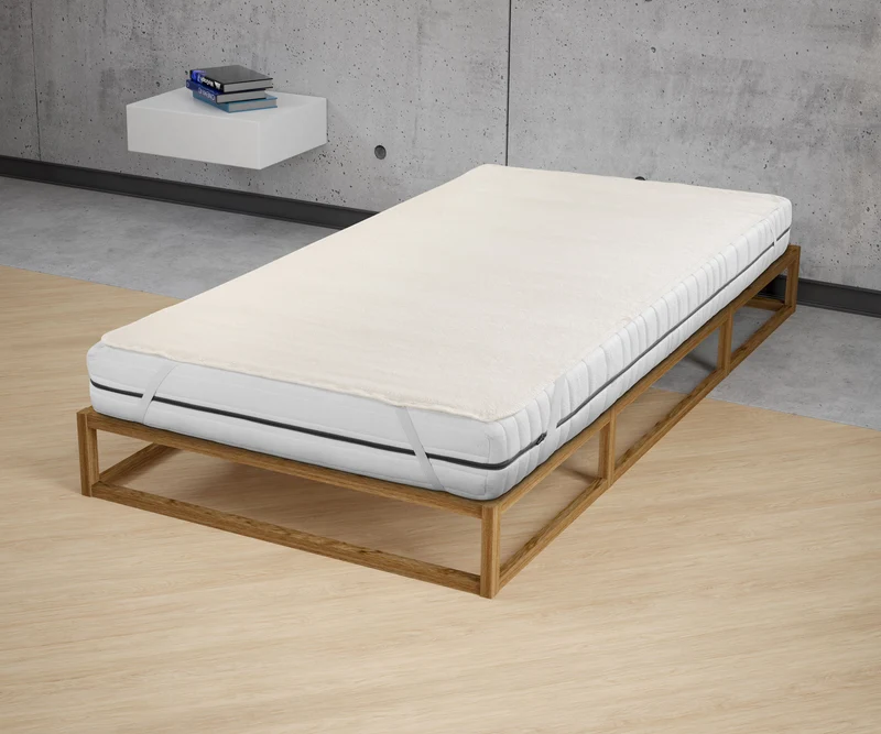 Sleep & Protect Molton-Matratzenauflage – Natur (0808422)