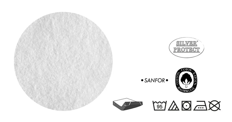 Sleep & Protect Molton-Matratzenauflage – Weiss (0808302)