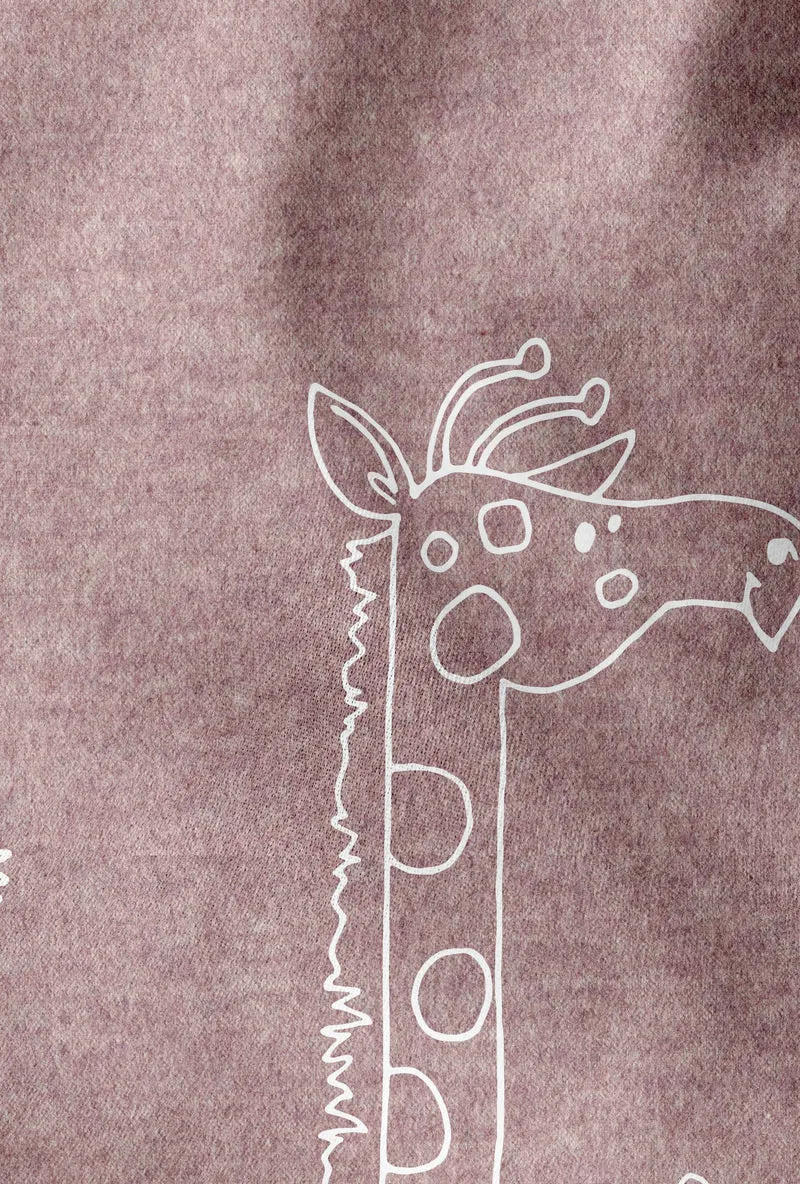biberna Melange-Flanell Kinderbettwäsche Zootiere (0840520)