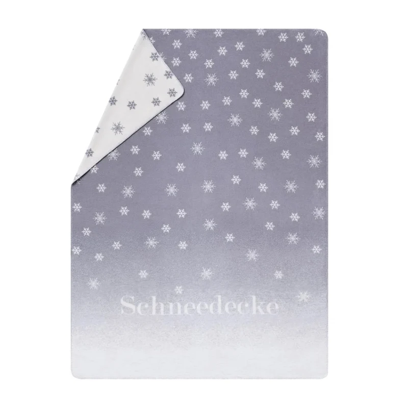 Fussenegger Wohndecke Savona Schneedecke grau 150x200