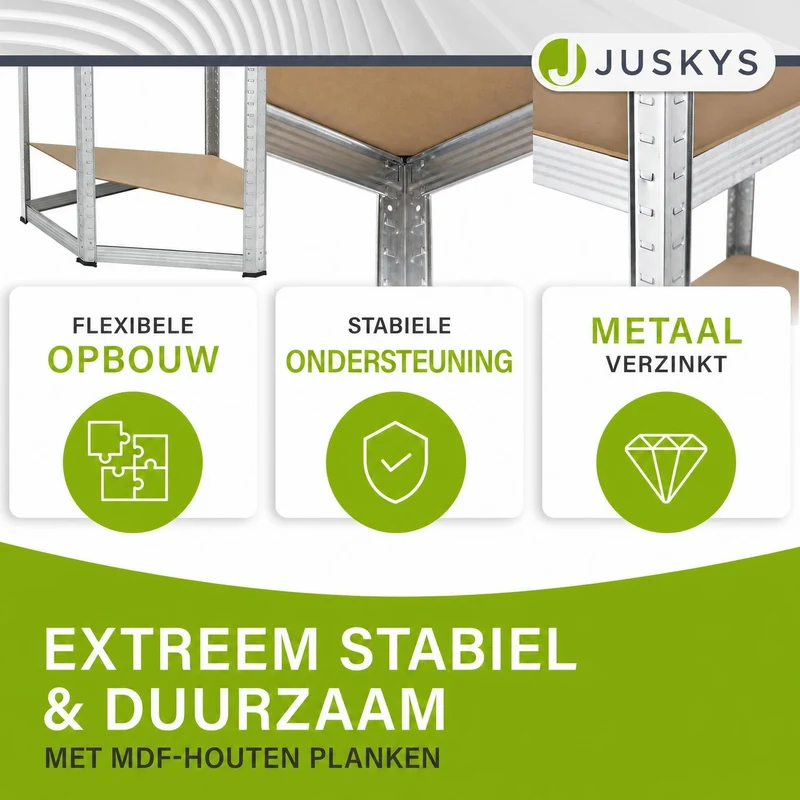 Eckregal Corner Easy 160 x 75 x 40-75 cm