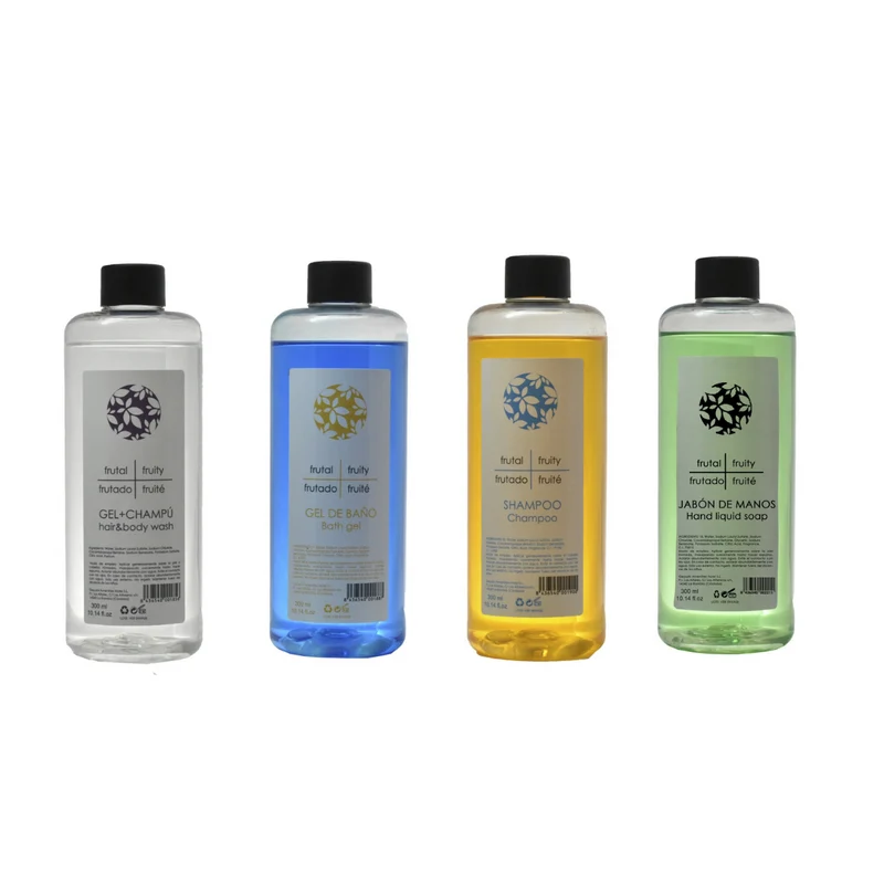 Botella Transparente Modelo 1 x 300 ml