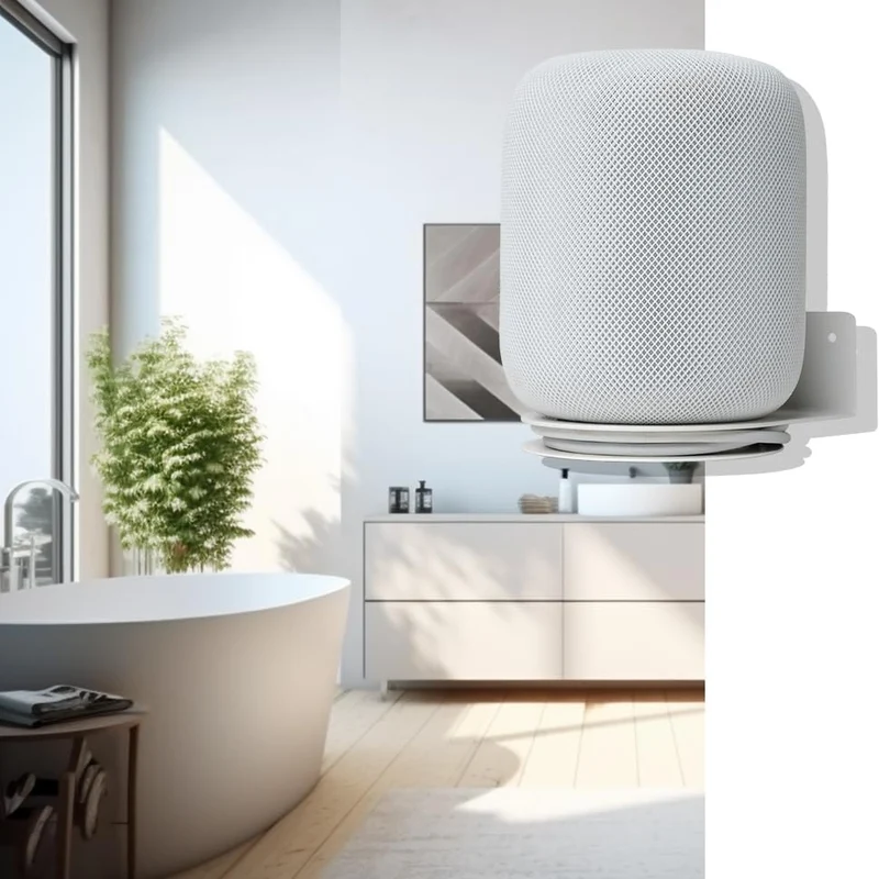 shinar Metall Wandhalterung Kompatibel mit Homepod 2, Halterung Zubehör Ständer Kompatibel mit Homep