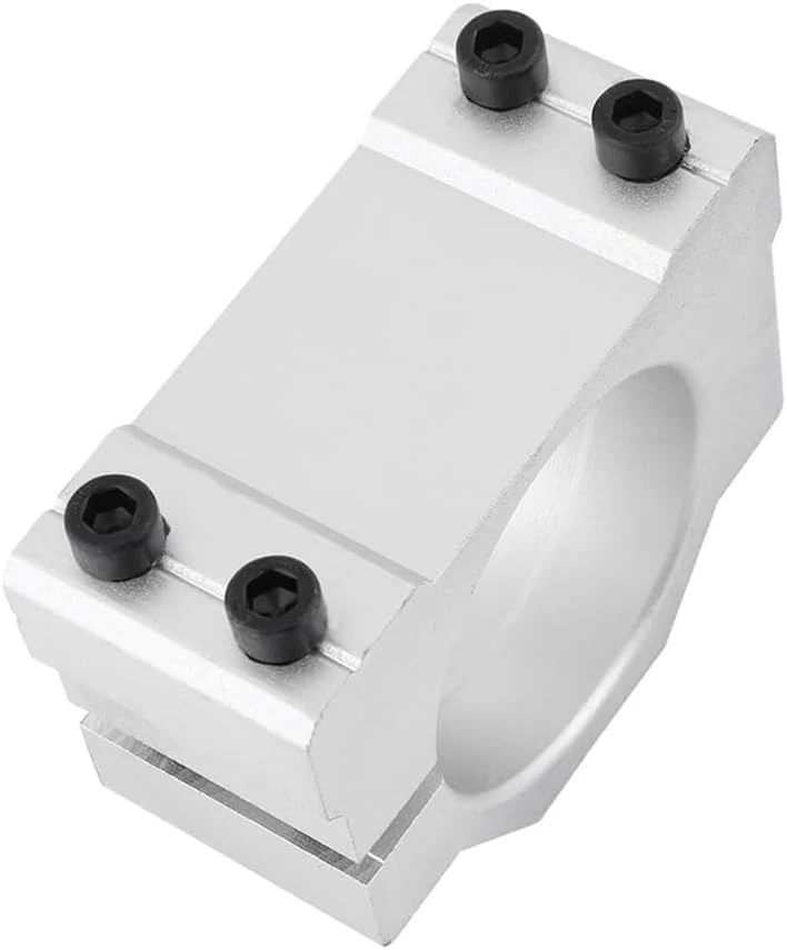 65 mm CNC Spindelmotorhalterung, Aluminiumlegierung CNC-Motorhalterung Spindelmotorhalterung mit Sch