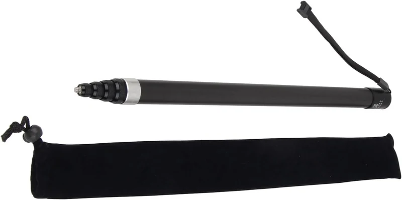 Brrnoo Mic -Standadapter, Mic Stand Accessoires Mikrofon -Ausdehnung Stange 3 Meter Teleskop 9 Absch
