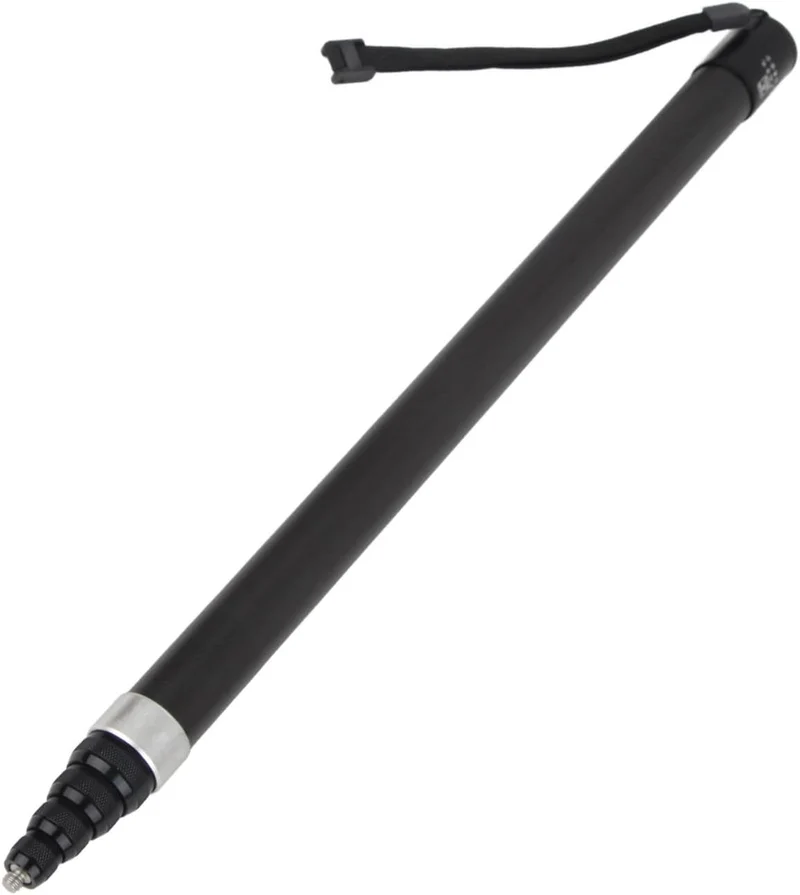 Brrnoo Mic -Standadapter, Mic Stand Accessoires Mikrofon -Ausdehnung Stange 3 Meter Teleskop 9 Absch