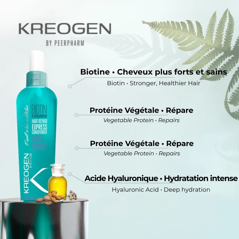 Express Repair Spray gegen Risottis und Entwirrung mit Biotin – 175 ml – sofortige Kraft und Glanz B