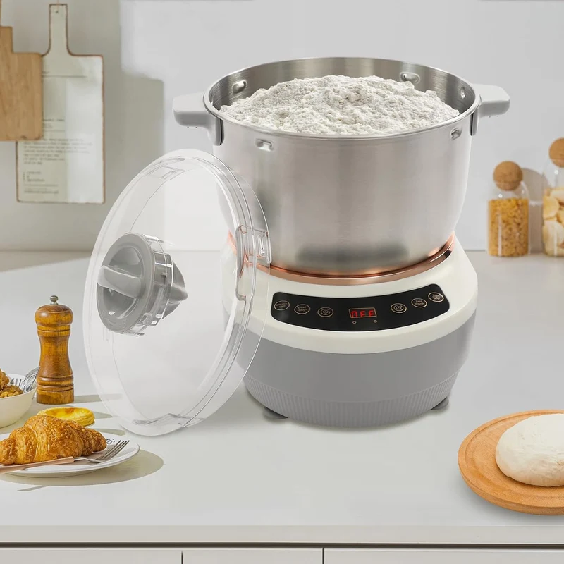 Teigknetmaschine Teigmaschine Knetmaschine Rührmaschine Dough Mixer Küchenmaschine Brotteig 7 Liter