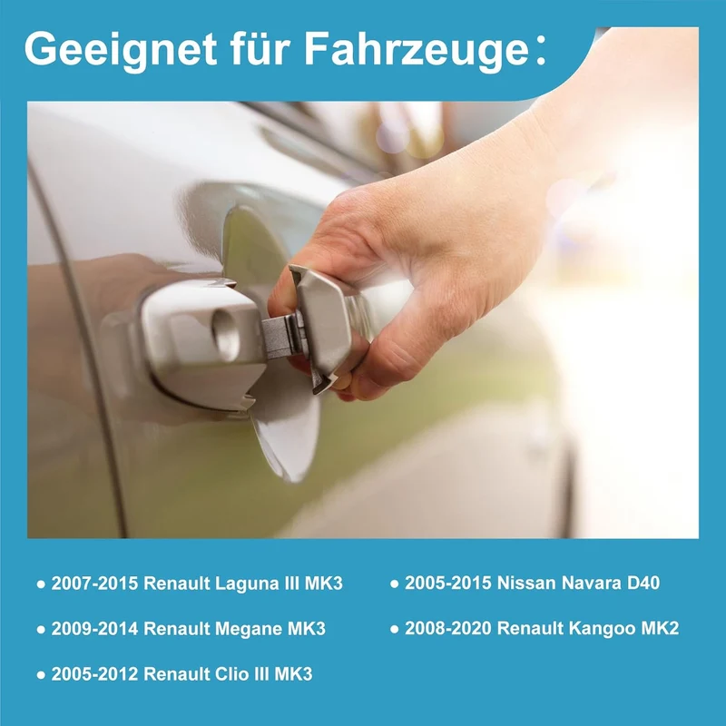Türschloss Stellmotor, Türschloss Verriegelung Stellantrieb, kompatibel mit Renault 2007-2015 Laguna