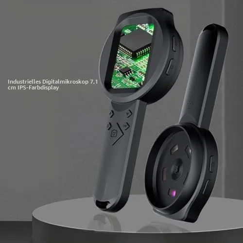 CCYLEZ 1000x Lupe mit Licht, 1000x Digital Lupe Handheld Digital Lupe, 2,8 -Zoll -HD -IPS -Bildschir