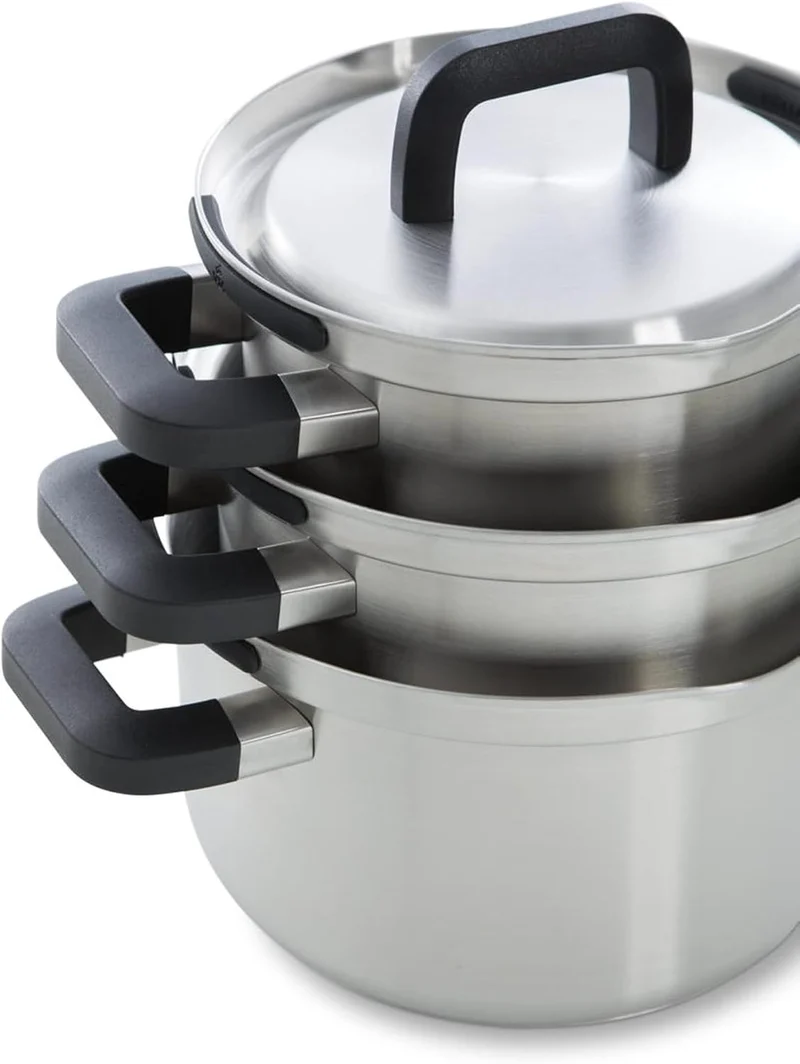 BK COOKWARE BV 123 Kochtopf Set 4-tlg. FLOW COOL