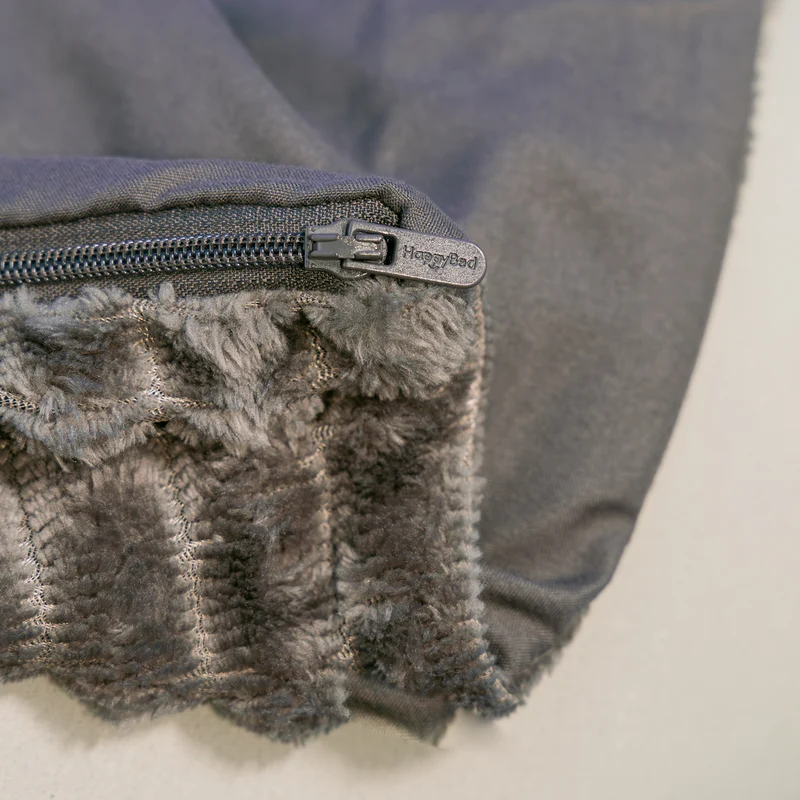Kussenslopen | Teddy Rib | Anthracite | Set van 2