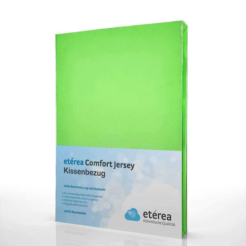 etérea Comfort Jersey Kissenbezug Doppelpack