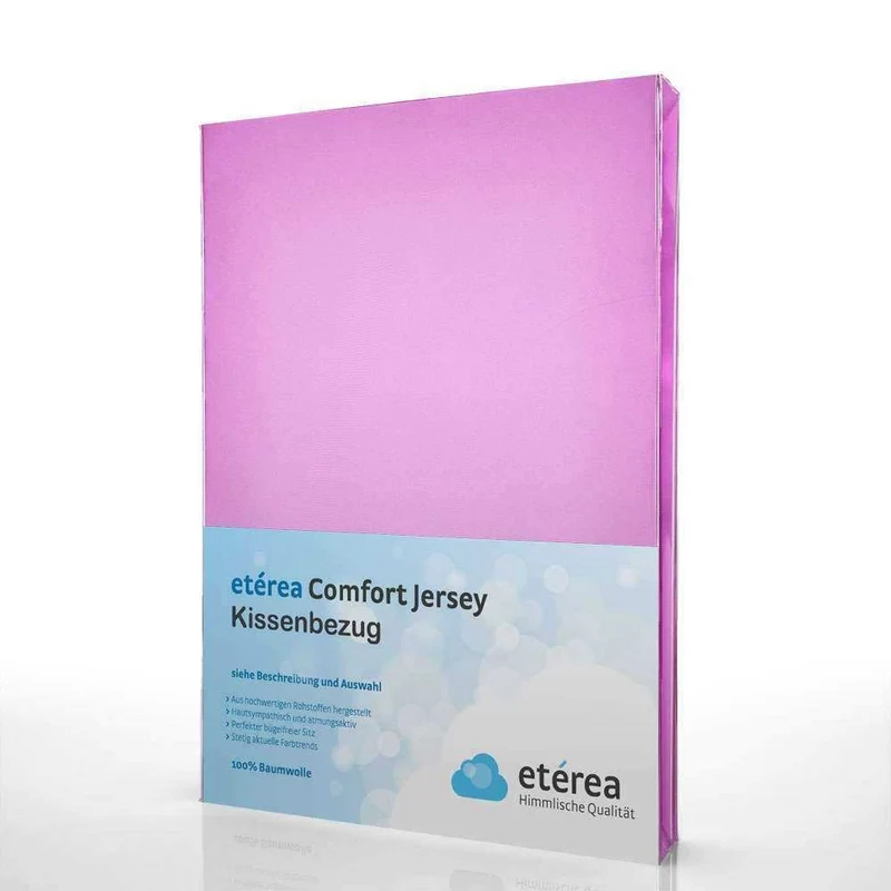 etérea Comfort Jersey Kissenbezug Doppelpack
