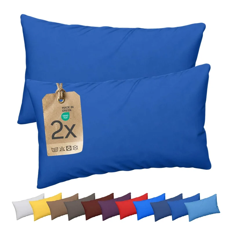 etérea Comfort Jersey Kissenbezug Doppelpack