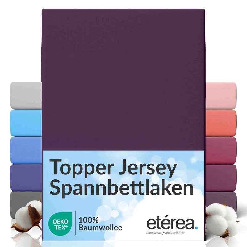 etérea Comfort Jersey Topper Spannbettlaken