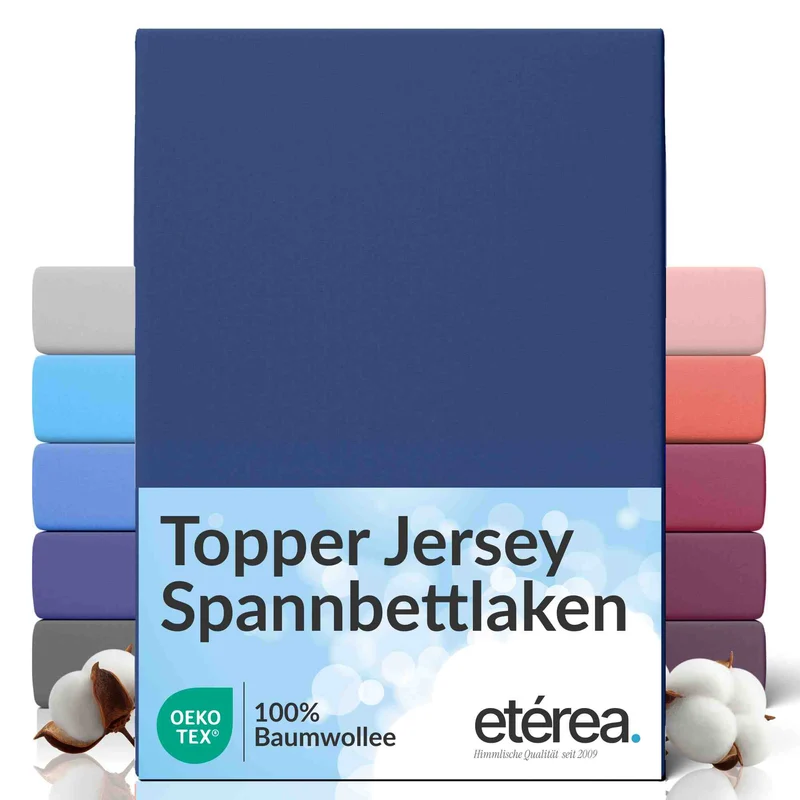 etérea Comfort Jersey Topper Spannbettlaken