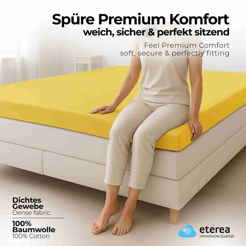 etérea Comfort Jersey Topper Spannbettlaken