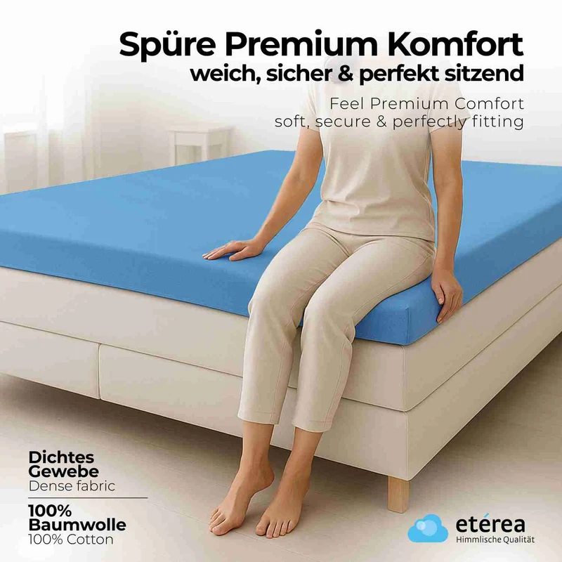 etérea Comfort Jersey Topper Spannbettlaken