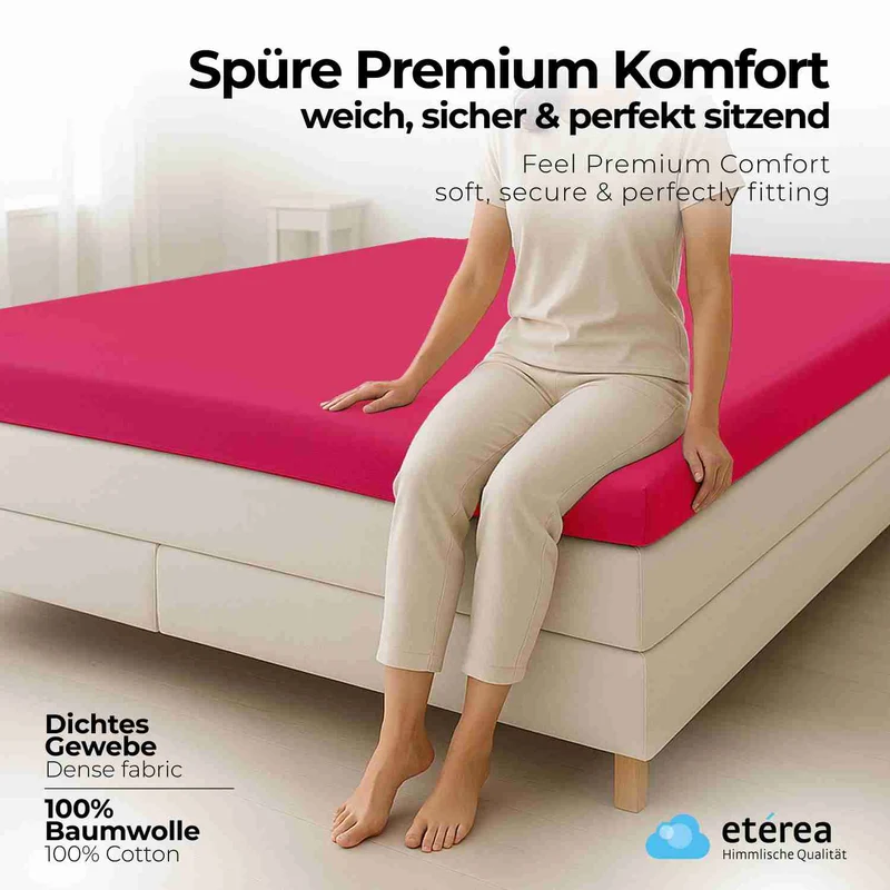 etérea Comfort Jersey Topper Spannbettlaken