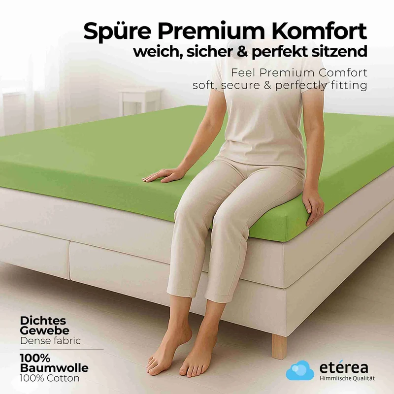 etérea Comfort Jersey Topper Spannbettlaken