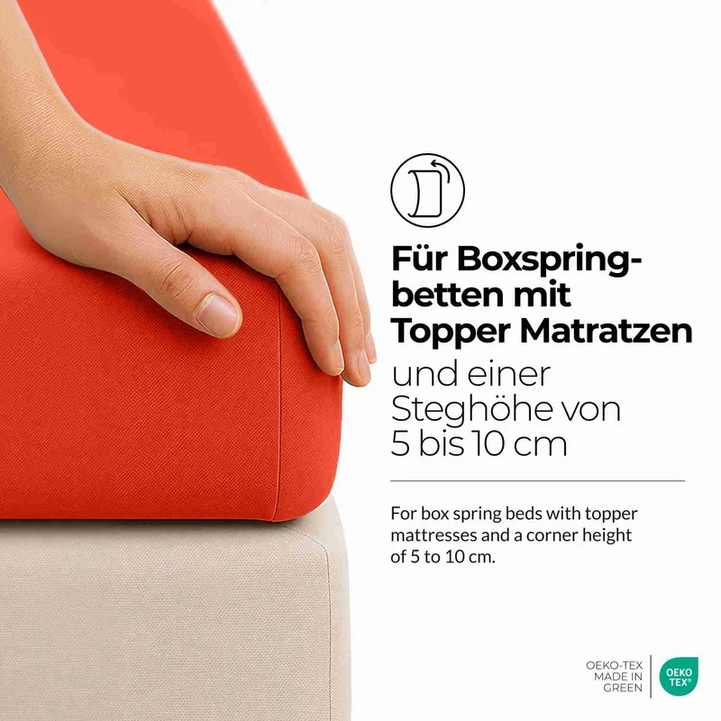 etérea Comfort Jersey Topper Spannbettlaken