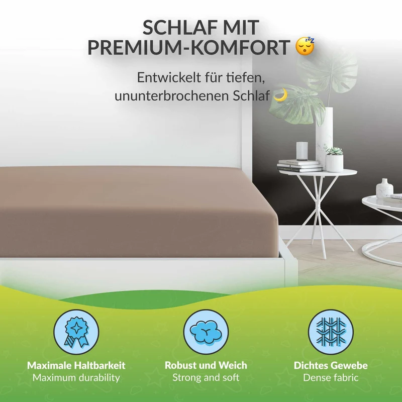 etérea Microfaser Spannbettlaken