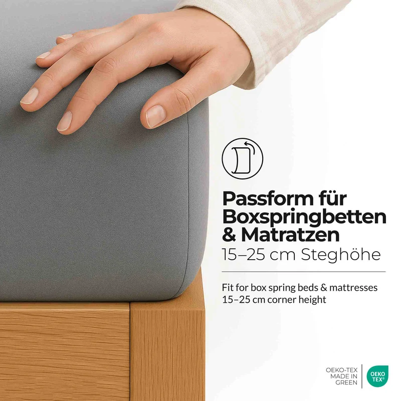etérea Microfaser Spannbettlaken