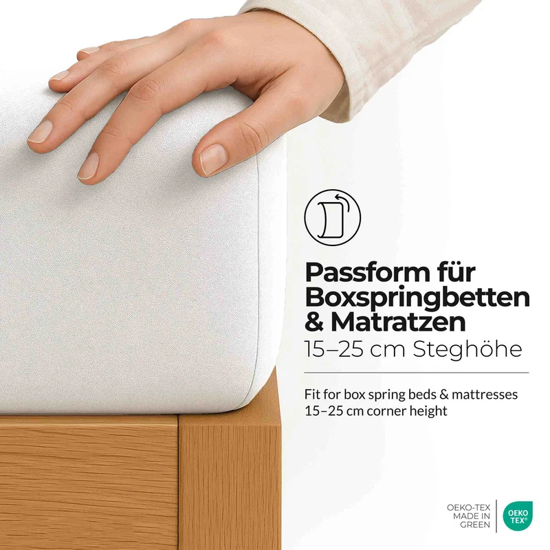 etérea Microfaser Spannbettlaken