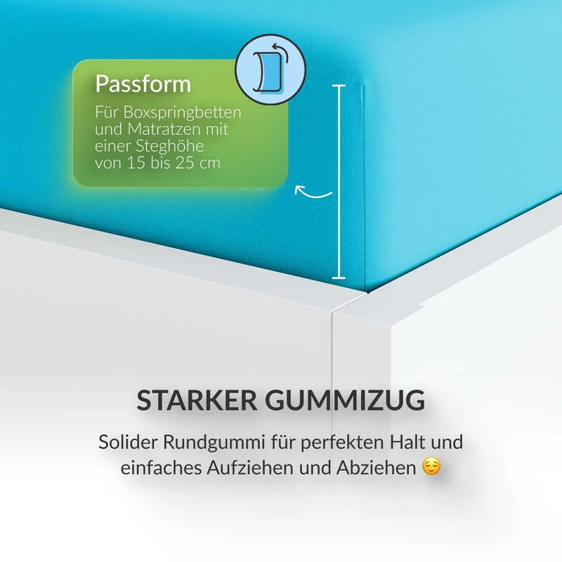 etérea Microfaser Spannbettlaken