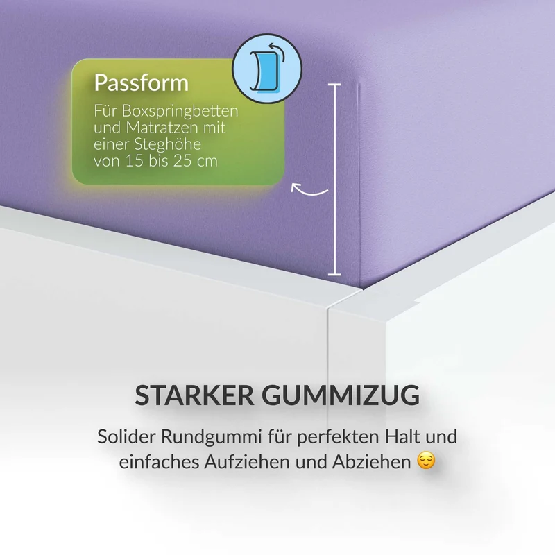 etérea Microfaser Spannbettlaken