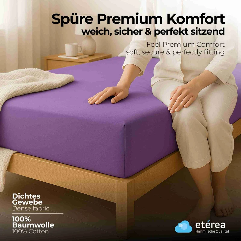 etérea Comfort Jersey Spannbettlaken