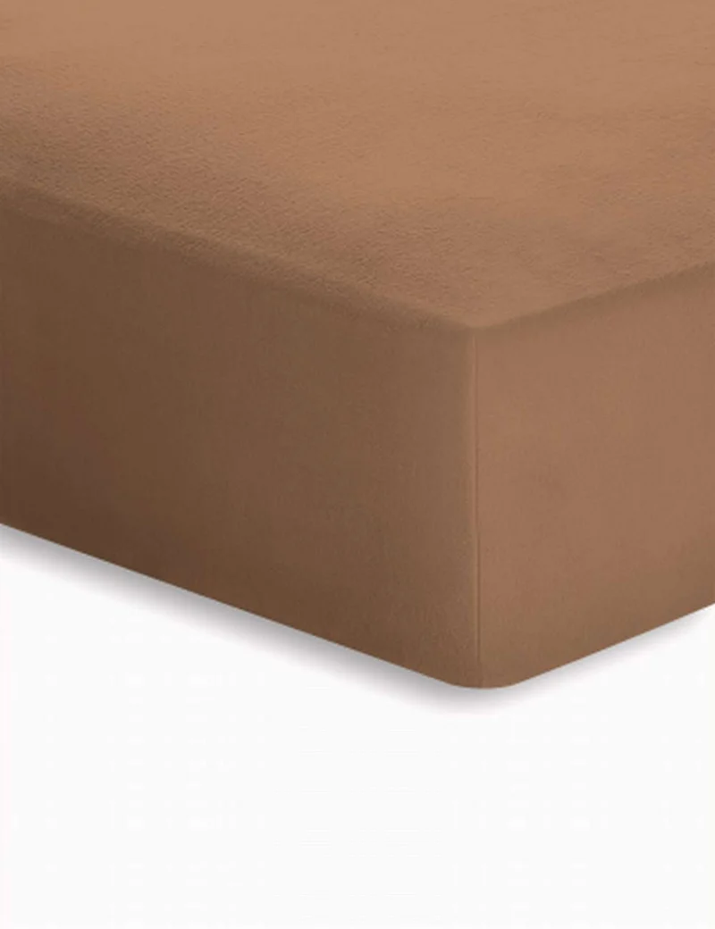 schlafgut Microfaser Velours Spannbettlaken - 140x200 - 160x200 cm