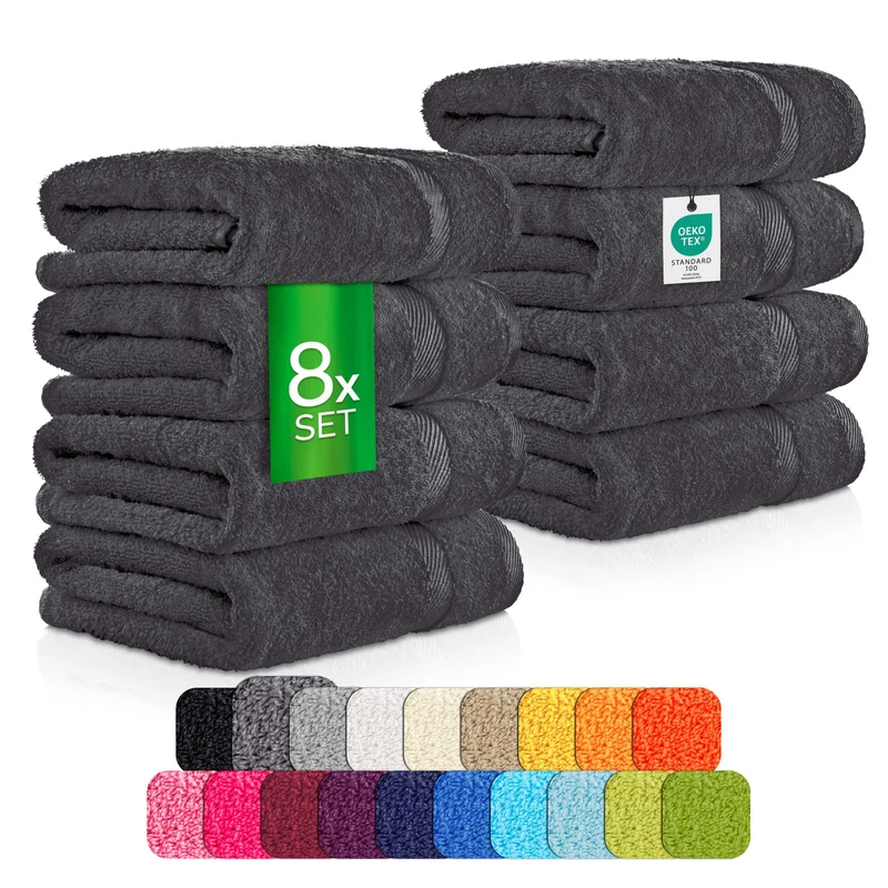 eterea Carli Handtuch Set 8 tlg.