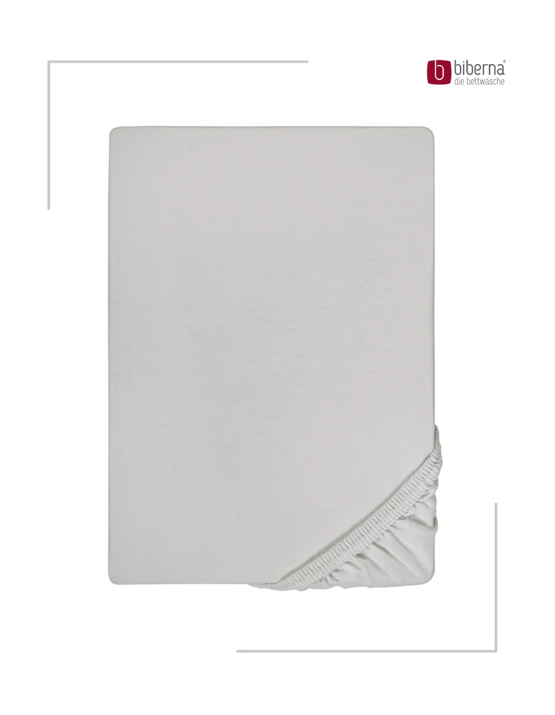 biberna Jersey-Elastic Spannbetttuch (0077866)