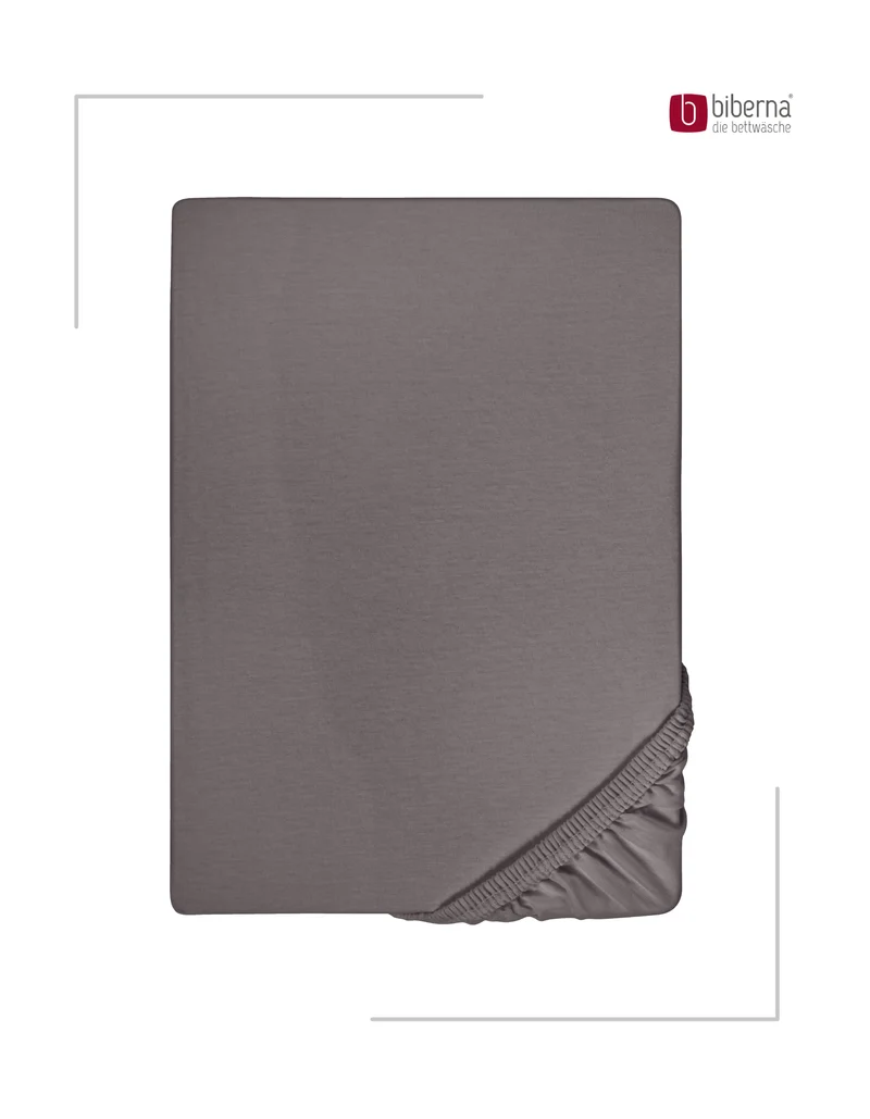 biberna Jersey-Elastic Spannbetttuch (0077866)