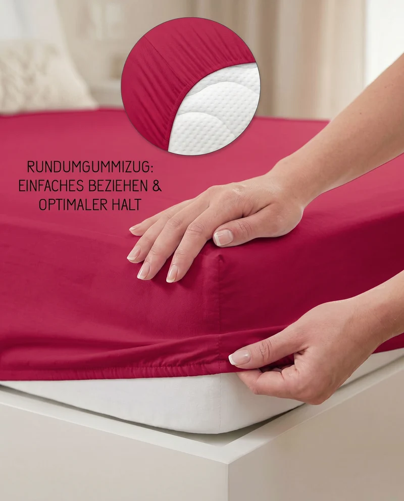 biberna Jersey-Elastic Spannbetttuch (0077866)