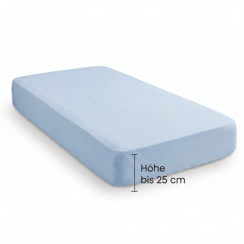 biberna Jersey-Elastic Spannbetttuch (0077866)