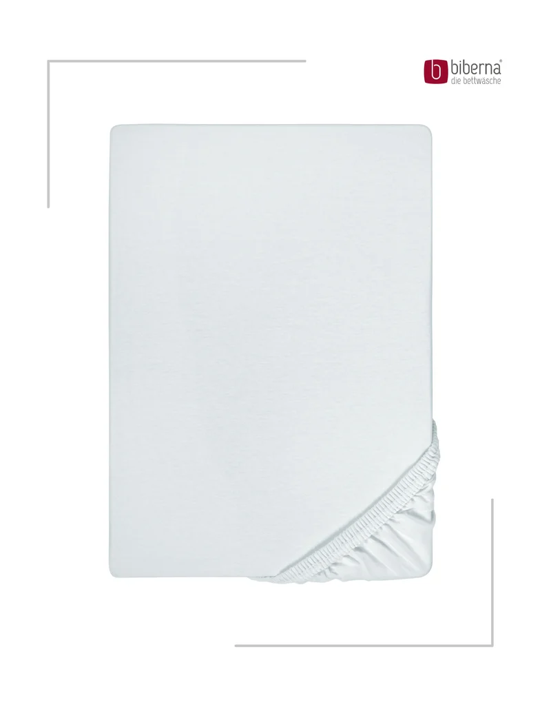 biberna Jersey-Elastic Spannbetttuch (0077866)