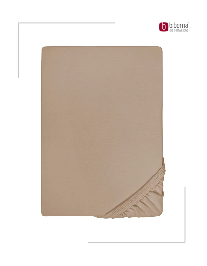 biberna Jersey-Elastic Spannbetttuch (0077866)