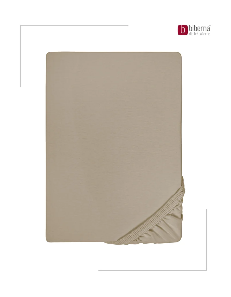 biberna Jersey-Elastic Spannbetttuch (0077866)