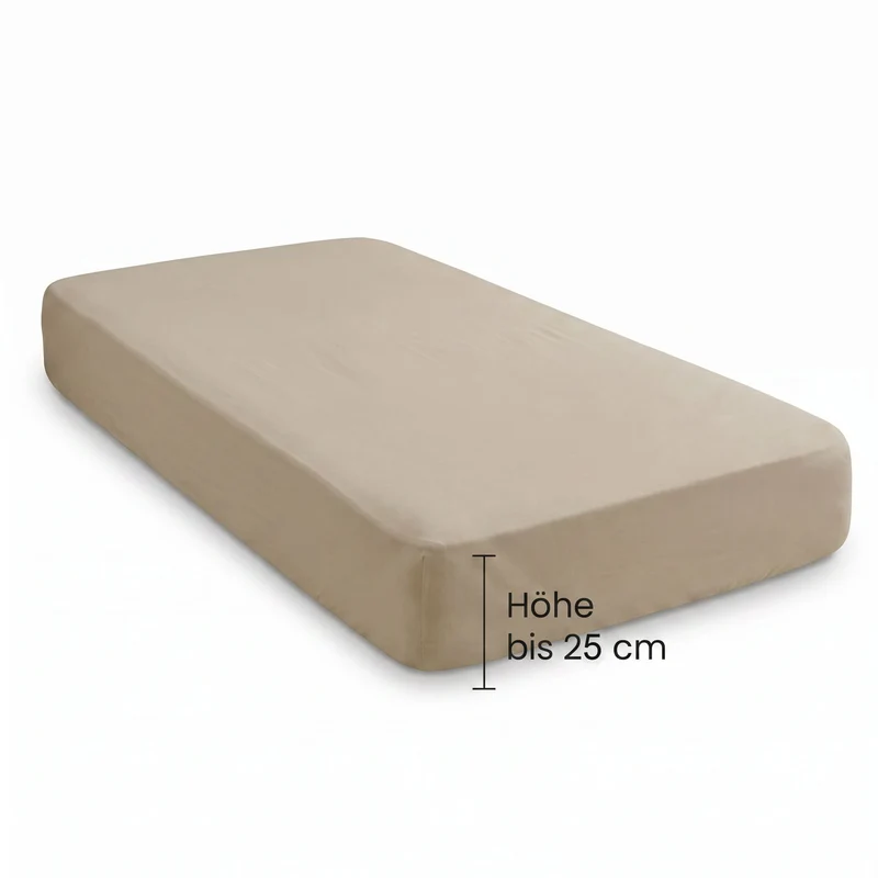 biberna Jersey-Elastic Spannbetttuch (0077866)
