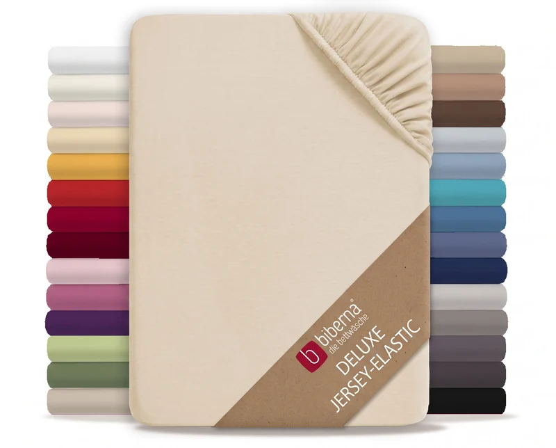 biberna Jersey-Elastic Spannbetttuch (0077866)