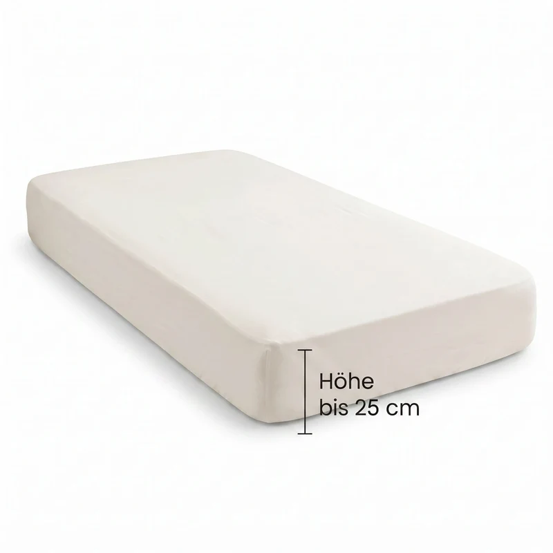 biberna Jersey-Elastic Spannbetttuch (0077866)