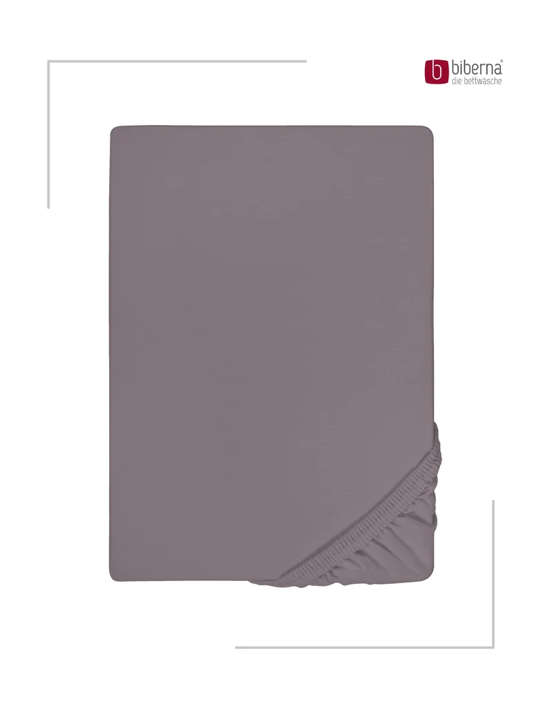 biberna Jersey-Elastic-Topper Spannbetttuch (0077641)